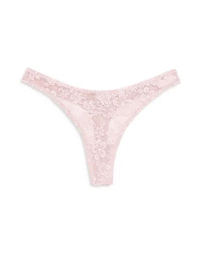 FLEUR DU MAL FLEUR DU MAL LE STRETCH MULTIFIT LACE HIGH LEG THONG