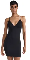 Fleur Du Mal Le Stretch Micro Triangle Slip In Black