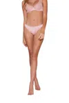Fleur Du Mal Let's Make Love Cheeky Brief In Pink Lady In Pink