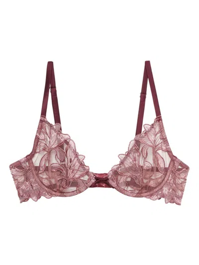 Fleur Du Mal Lily Bra In Pink
