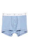 Fleur Du Mal Logo-waistband Boxers In Blue