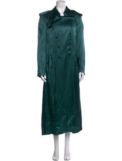 Pre-owned Fleur Du Mal Long Dress In Green