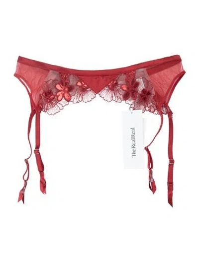 Pre-owned Fleur Du Mal Lounge Set W/ Tags In Red