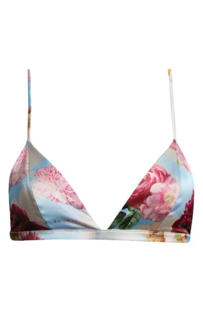 Fleur Du Mal Luxe Triangle Bra