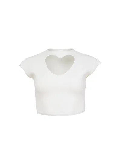 Fleur Du Mal Matchmaker Top In White
