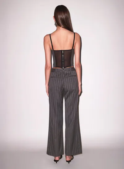 Fleur Du Mal Maxwell Pant In Gray