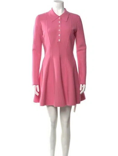 Pre-owned Fleur Du Mal Mini Dress In Pink