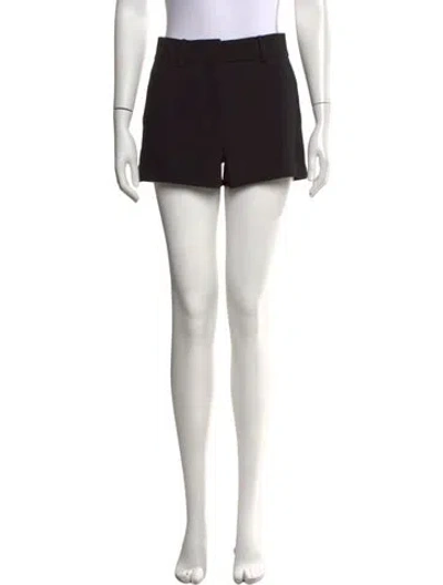 Pre-owned Fleur Du Mal Mini Shorts In Black