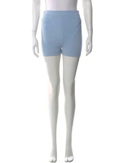 Pre-owned Fleur Du Mal Mini Shorts W/ Tags In Blue