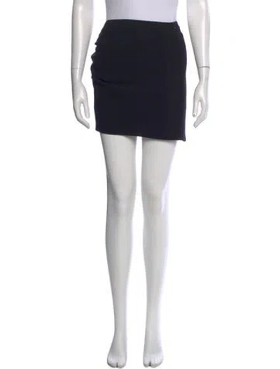 Pre-owned Fleur Du Mal Mini Skirt In Brown