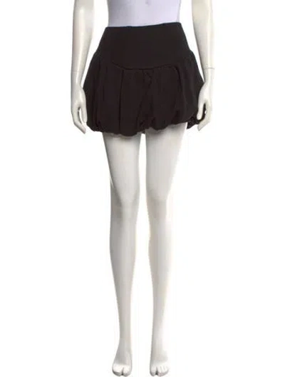 Pre-owned Fleur Du Mal Mini Skirt In White