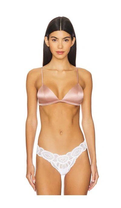 FLEUR DU MAL MOLDED LUXE TRIANGLE BRA