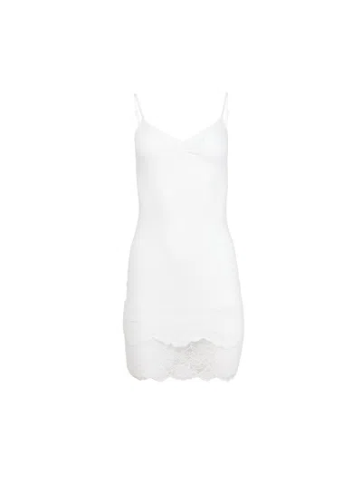 FLEUR DU MAL ORGANIC COTTON SLIP DRESS