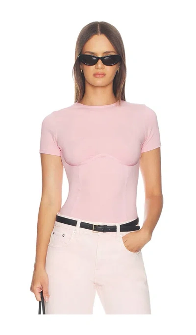 Fleur Du Mal Organic Cotton T-shirt Pink Lady