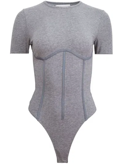 FLEUR DU MAL ORGANIC-COTTON T-SHIRT BODYSUIT