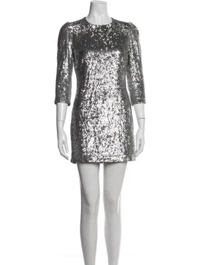 Pre-owned Fleur Du Mal Patterned Mini Dress