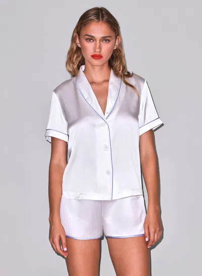 Fleur Du Mal Pj Short In White