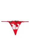 Fleur Du Mal Tomato Cotton String In Red