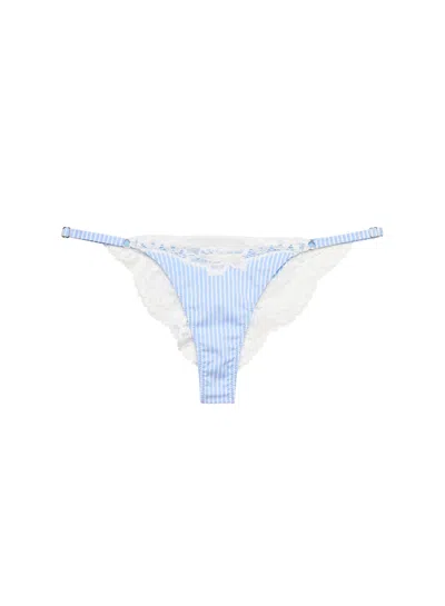 FLEUR DU MAL POPLIN LACE CHEEKY