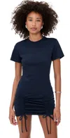 Fleur Du Mal Riley T-shirt Dress Eclipse In Blue