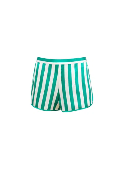 FLEUR DU MAL RIVIERA STRIPE PJ SHORT