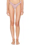 Fleur Du Mal Sabrina Mesh Thong