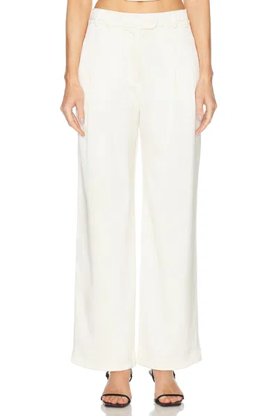 Fleur Du Mal Satin Relaxed Pant