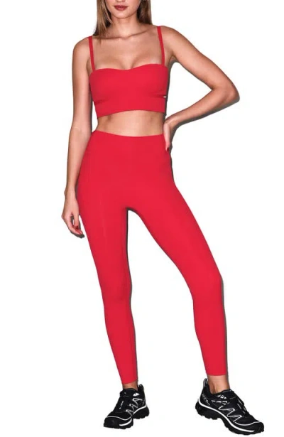 Fleur Du Mal Sculpt Molded Sports Bra In Multi