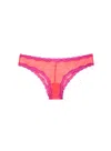 Fleur Du Mal Sheer Tulle Bikini In Pink