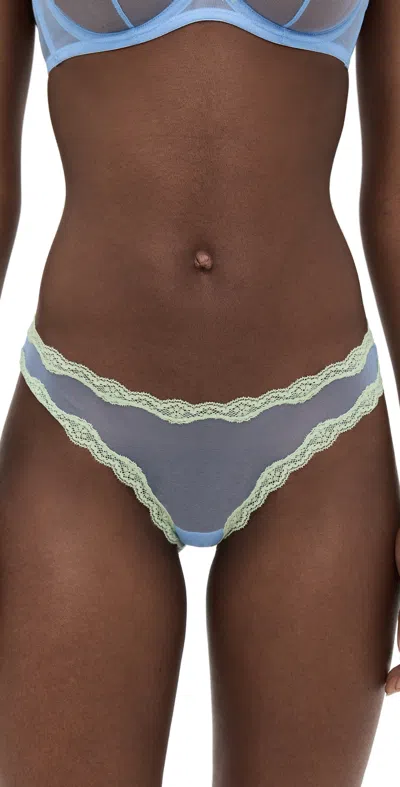Fleur Du Mal Sheer Tulle Thong Daydream
