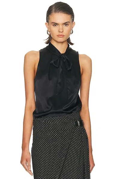 Fleur Du Mal Silk Blouson Bodysuit In Multi