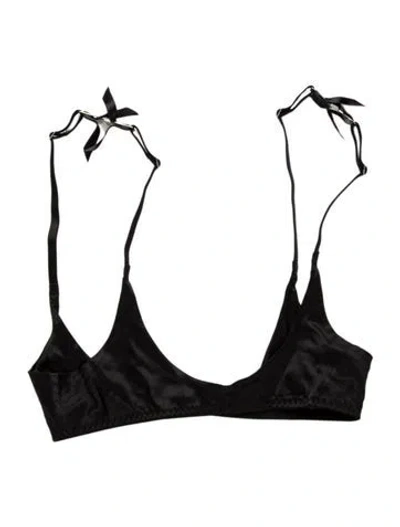 Pre-owned Fleur Du Mal Silk Lounge Set W/ Tags In Blue