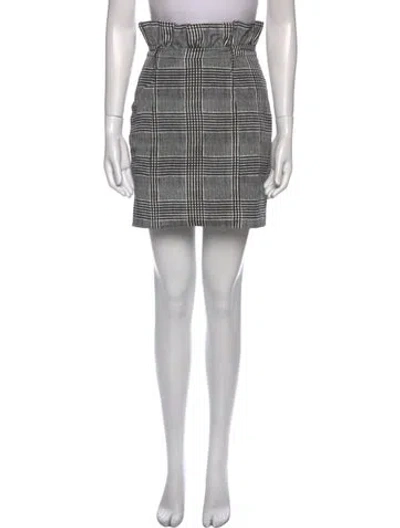 Pre-owned Fleur Du Mal Silk Mini Skirt In Multi