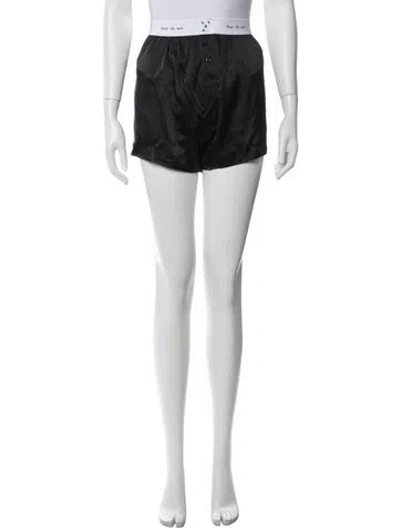 Pre-owned Fleur Du Mal Silk Pajamas W/ Tags In Black