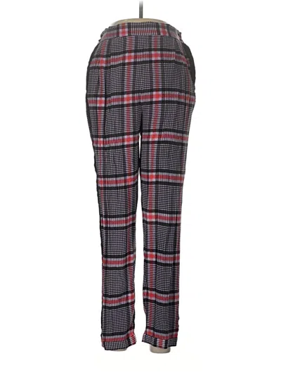 Pre-owned Fleur Du Mal Silk Pants In Red