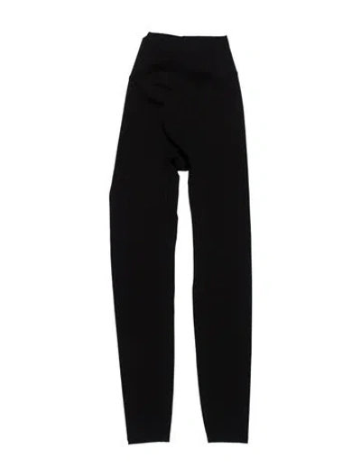 Pre-owned Fleur Du Mal Skinny Leg Pants In Black
