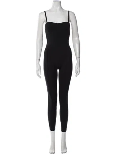 Pre-owned Fleur Du Mal Square Neckline Jumpsuit W/ Tags In Blue