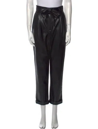 Pre-owned Fleur Du Mal Straight Leg Pants In Black