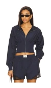 Fleur Du Mal Trackstar Jacket In Blue