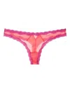 Fleur Du Mal Tulle Brief In Orange