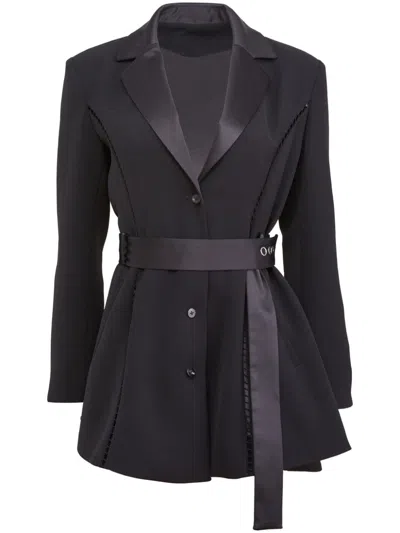 FLEUR DU MAL TUXEDO MINI DRESS