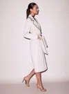 Fleur Du Mal Twill Trench In Biscotti