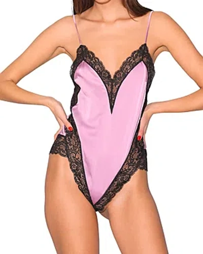 FLEUR DU MAL FLEUR DU MAL VENUS LACE TRIM TEDDY