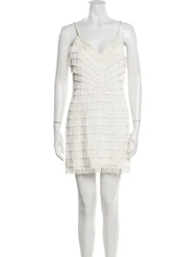 Pre-owned Fleur Du Mal V-neck Sleeveless Top In Neutrals