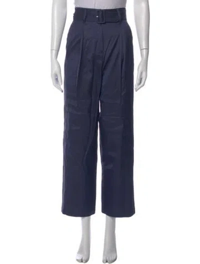 Pre-owned Fleur Du Mal Wide Leg Pants W/ Tags In Blue