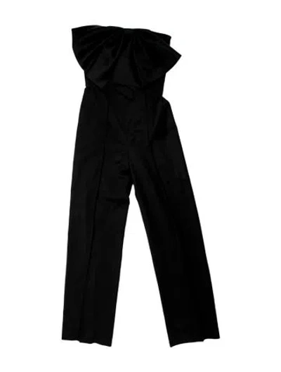 Pre-owned Fleur Du Mal Wool Strapless Jumpsuit In Blue