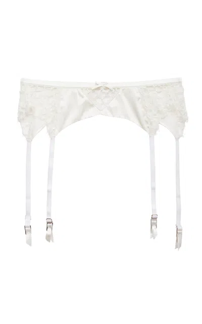 FLEUR DU MAL X GALIA LAHAV DAPHNE LACE GARTER BELT