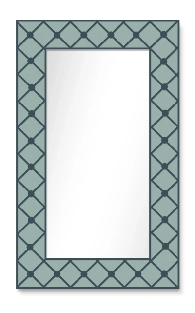 Fleur Elsie Mirror In Blue