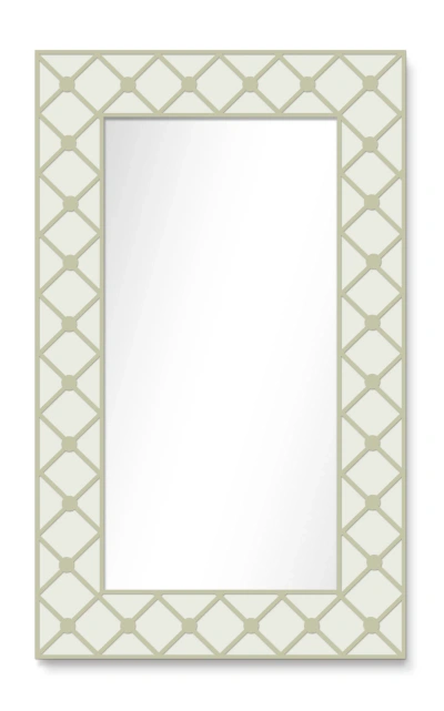 Fleur Elsie Mirror In Green