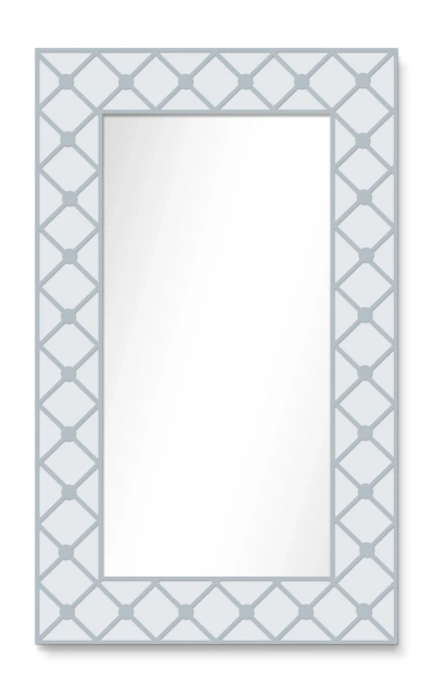 Fleur Elsie Mirror In Grey
